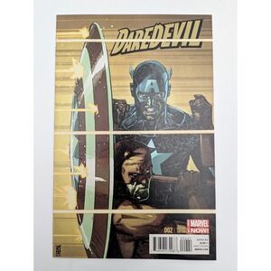 Daredevil #2 Variant Edition Marvel 2014 Cap Cover Incentive NM Rare